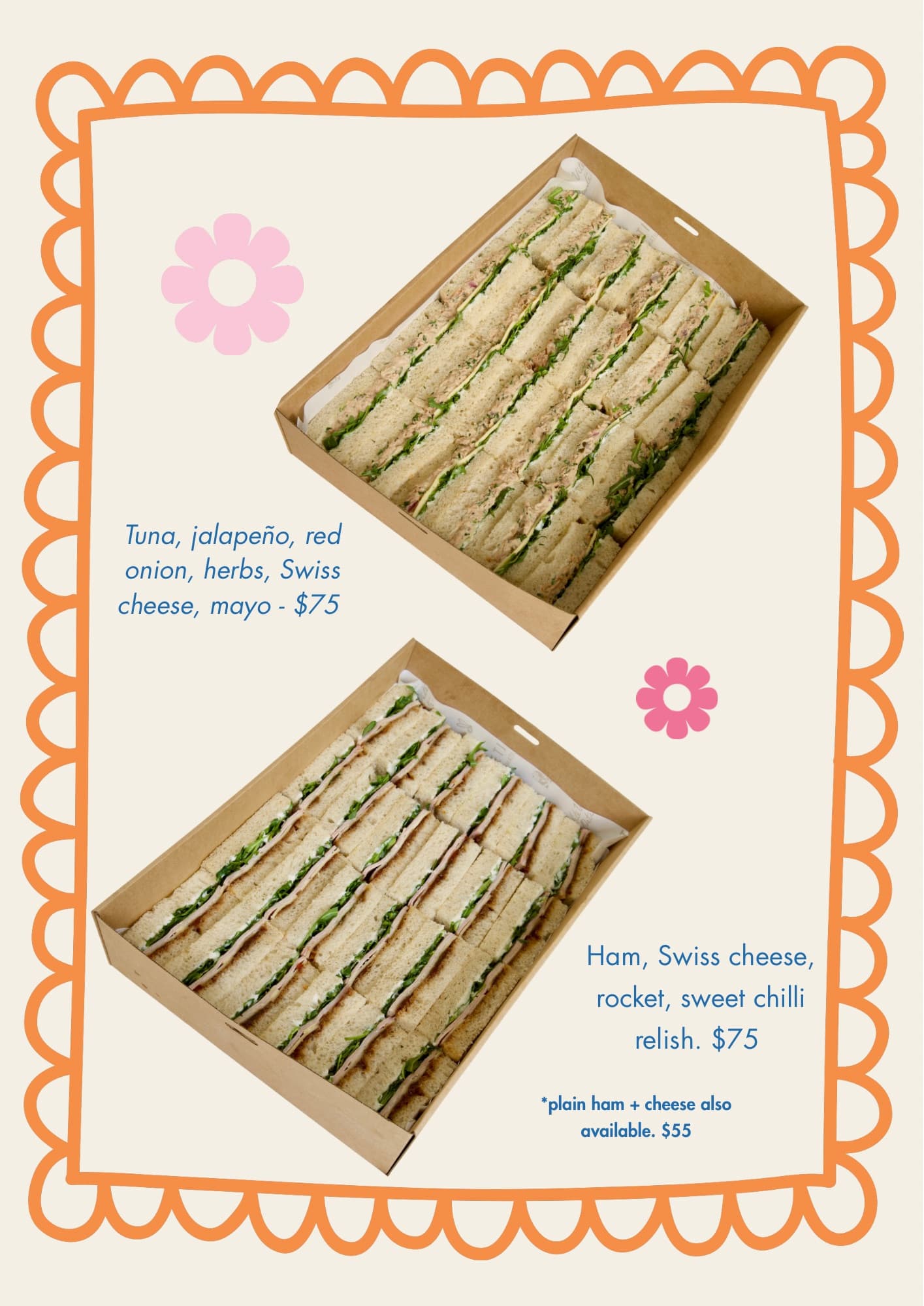 Petite by Matilda catering menu page 12